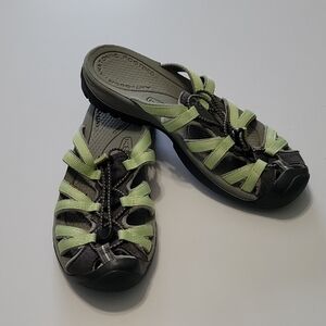 Keen Whisper Sport Walking Slide Sandals, Size 10